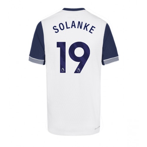 Fotballdrakt Herre Tottenham Hotspur Dominic Solanke #19 Hjemmedrakt 2024-25 Kortermet